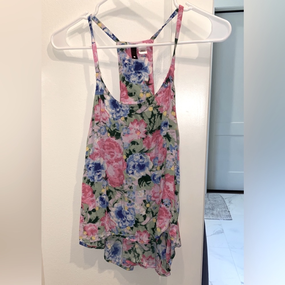 Floral tank top